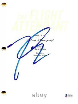 Kaley Cuoco Signed The Flight Attendant Pilot Script Authentic Autograph Beckett