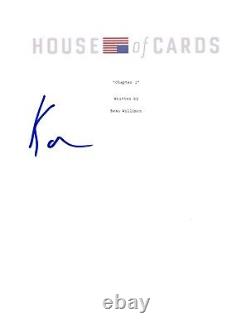 Kate Mara Signed Autographed HOUSE OF CARDS Pilot Episode Script COA