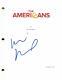 Keri Russell Signed Autograph The Americans Pilot Script Felicity, Star Wars