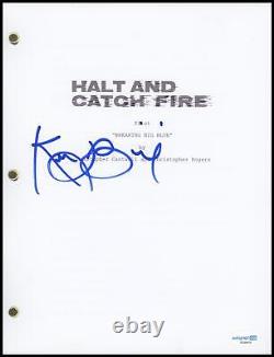 Kerry Bishe Halt and Catch Fire AUTOGRAPH Signed Pilot Episode Script ACOA