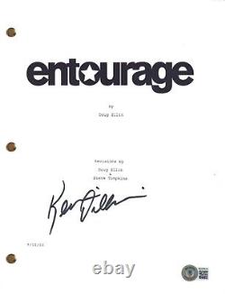 Kevin Dillon Signed Autographed Entourage Pilot Script Screenplay Beckett COA