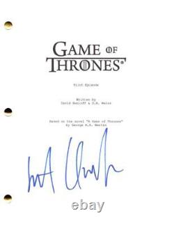 Kit Harrington Signed Autograph Game of Thrones Pilot Script Screenplay Jon Snow