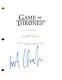 Kit Harrington Signed Autograph Game of Thrones Pilot Script Screenplay Jon Snow