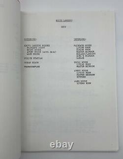 Knots Landing Script Episode 1 Pilot Final Draft 1979 Autographed by Michele Lee