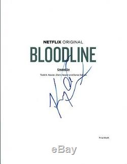 Kyle Chandler Signed Autographed BLOODLINE Pilot Episode Script COA VD