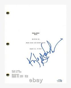 Kyle MacLachlan Signed Autograph TWIN PEAKS Pilot Episode Script ACOA COA