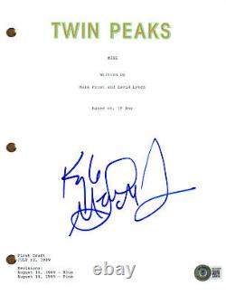 Kyle MacLachlan Signed Autograph Twin Peaks Pilot Script Screenplay Beckett COA