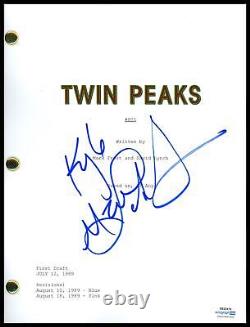 Kyle MacLachlan Twin Peaks AUTOGRAPH Signed Complete Pilot Episode Script ACOA