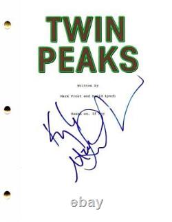 Kyle Maclachlan Twin Peaks Signed Pilot Script Authentic Autograph Hologram Coa