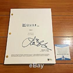 LISA EDELSTEIN SIGNED HOUSE FULL 67 PAGE PILOT SCRIPT with BECKETT BAS COA
