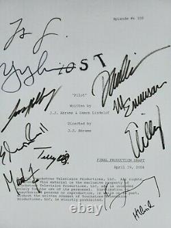 LOST Pilot Script Autographed by Cast