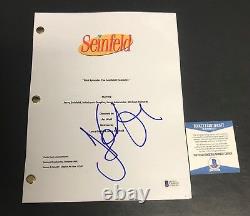 L@@k Jerry Seinfeld Signed Auto'seinfeld' Pilot Full Screenplay Script Beckett