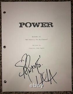 La La Anthony Signed Power Pilot Script Exact Photo