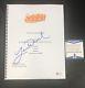 Larry David Signed Seinfeld Full Pilot Script Authentic Autograph Beckett Coa