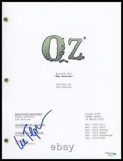 Lee Tergesen Oz AUTOGRAPH Signed'The Routine' Pilot Episode Script ACOA