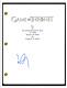 Lena Headey Signed Autograph GAME OF THRONES Pilot Episode Script Screenplay COA