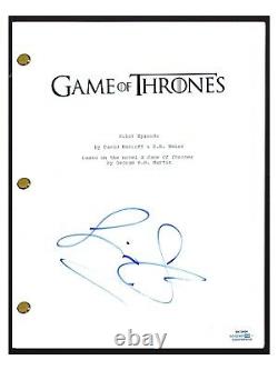 Liam Cunningham Signed Autograph GAME OF THRONES Pilot Episode Script ACOA COA