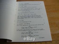 Life Goes On TV show Pilot ORIGINAL script signed by 5 Patti LuPone 1989