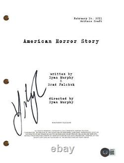 Lily Rabe Signed Autograph American Horror Story Pilot Script Screenplay BAS COA