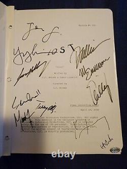 Lost TV Show Original Cast Signed Autographed Pilot Script
