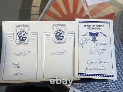 Lot Of Three WWII Dolittle Raiders Autographed Book Plates