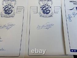 Lot Of Three WWII Dolittle Raiders Autographed Book Plates