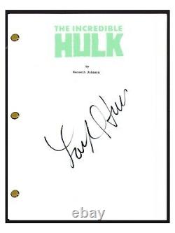 Lou Ferrigno Signed Autographed THE INCREDIBLE HULK Pilot Script Screenplay COA