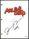 Lucy Lawless Ash vs Evil Dead AUTOGRAPH Signed Full Complete Pilot Script ACOA