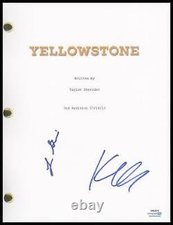 Luke Grimes & Kelsey Asbille Yellowstone AUTOGRAPH Signed Pilot Script ACOA
