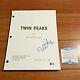 MADCHEN AMICK SIGNED TWIN PEAKS FULL 60 PAGE PILOT SCRIPT with BECKETT BAS COA