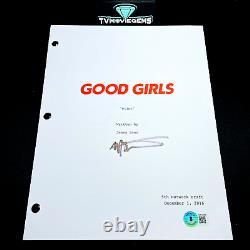 MAE WHITMAN SIGNED GOOD GIRLS FULL PAGE PILOT SCRIPT with BECKETT BAS COA