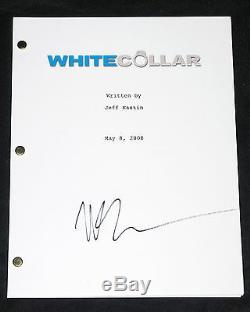 MATT BOMER Hand Signed WHITE COLLAR PILOT SCRIPT Full 80 Pages with PROOF PHOTO