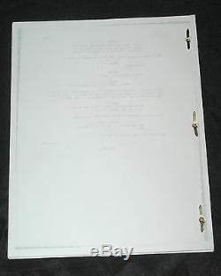 MATT BOMER Hand Signed WHITE COLLAR PILOT SCRIPT Full 80 Pages with PROOF PHOTO