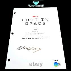 MAXWELL JENKINS SIGNED LOST IN SPACE FULL 72PAGE PILOT SCRIPT with BECKETT BAS COA