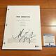 MICHELLE MONAGHAN SIGNED TRUE DETECTIVE PILOT SCRIPT with PROOF & BECKETT BAS COA
