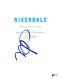 Madelaine Petsch Signed Riverdale Pilot Script Beckett Bas Autograph Auto
