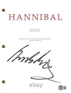 Mads Mikkelsen Signed Autograph Hannibal Pilot Episode Script Screenplay BAS COA