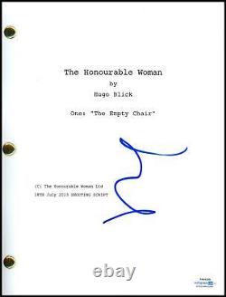 Maggie Gyllenhaal The Honourable Woman AUTOGRAPH Signed Pilot Episode Script