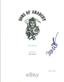 Maggie Siff Signed Autographed SONS OF ANARCHY Pilot Episode Script COA VD