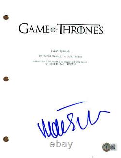 Maisie Williams Signed Autograph Game of Thrones Full Pilot Script Beckett COA