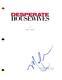 Marcia Cross Signed Autograph Desperate Housewives Full Pilot Script Bree