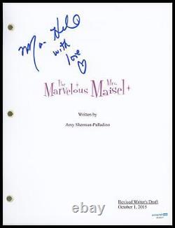 Marin Hinkle The Marvelous Mrs. Maisel AUTOGRAPH Signed Pilot Episode Script