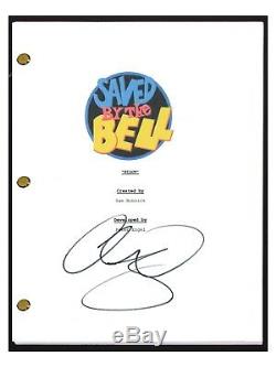 Mario Lopez Signed Autographed SAVED BY THE BELL Pilot Script COA