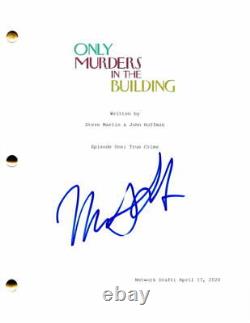 Martin Short Signed Autograph Only Murders in the Building Full Pilot Script
