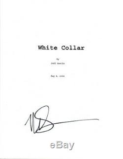 Matt Bomer Signed Autographed WHITE COLLAR Pilot Episode Script COA