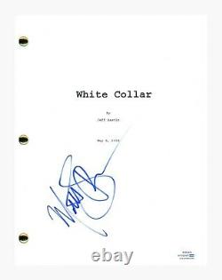 Matt Bomer Signed Autographed White Collar Pilot Episode Script ACOA COA