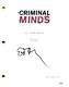 Matthew Gray Gubler Signed Autograph Criminal Minds Pilot Script Screenplay JSA
