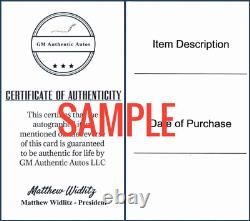 Matthew Gray Gubler Signed Autograph Criminal Minds Pilot Script Screenplay JSA