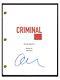 Matthew Gray Gubler Signed Autographed CRIMINAL MINDS Pilot Script COA