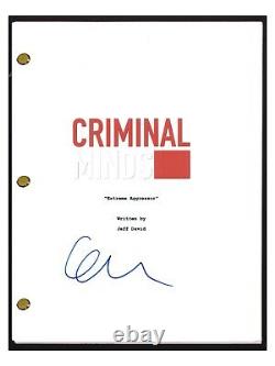 Matthew Gray Gubler Signed Autographed CRIMINAL MINDS Pilot Script COA